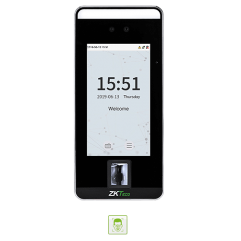 V5L-RFID - Terminal Kart RFID i Biometrii - Wewnętrzny, Wodoodporny IP65, Wskaźnik LED, Sygnał dzwiękowy, Wiegand - nie wymaga kontrolera - KD RCP ZKTeco