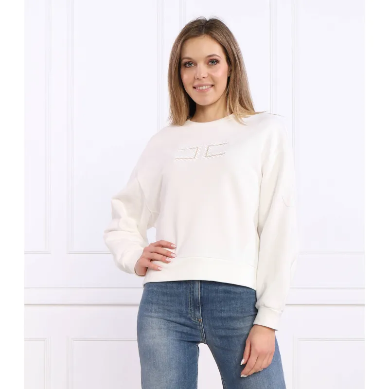Elisabetta Franchi Bluza Cropped Fit