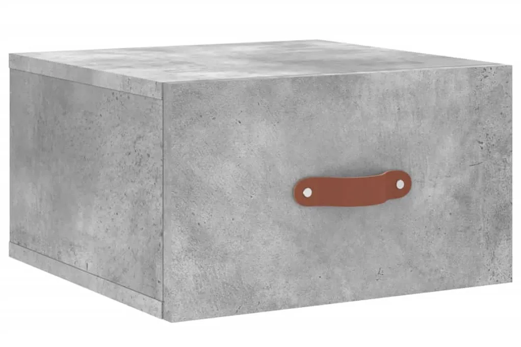Wisząca szafka nocna szary beton C9-C50