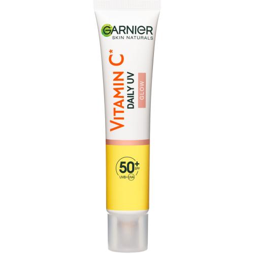 Garnier Skin Naturals Vitamin C Daily UV Glow SPF50+ krem do twarzy na dzień 40 ml dla kobiet