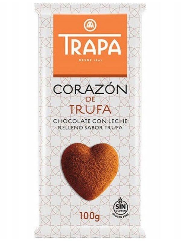 Czekolada Truflowa Gluten Free Hiszpańska Corazon De Trufa 100g