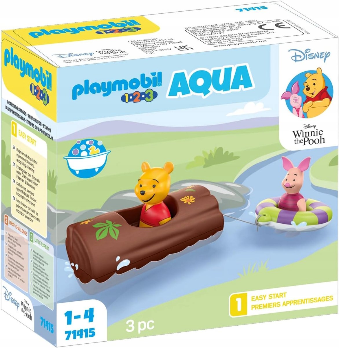 Playmobil 71415 1-2-3 Disney Wodna przygoda Kubusia Puchatka