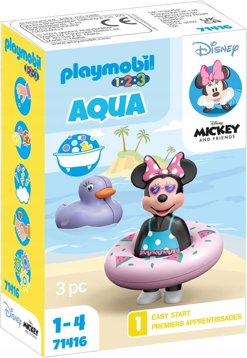 Playmobil 71416 1-2-3 Disney Myszka Minnie i wycieczka