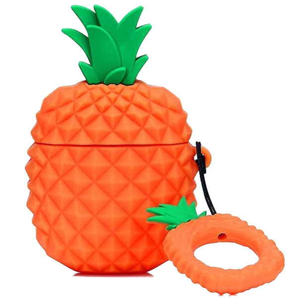 ETUI AIRPODS PRO SŁUCHAWKI POKROWIEC OWOC ANANAS
