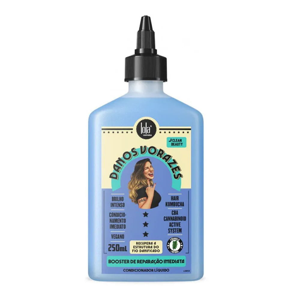 Lola Cosmetics, Danos Vorazes Booster De Reparacao Imediata, Płynna odżywka do włosów, 250 ml