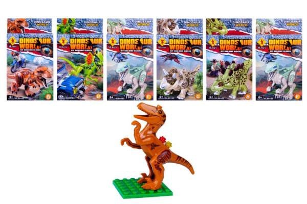 Klocki Dinozaur 6 wzorów 1005857 mix