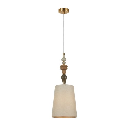 Moren D22 lampa wisząca 1xE27 brąz antyczny PND-84678C-AB