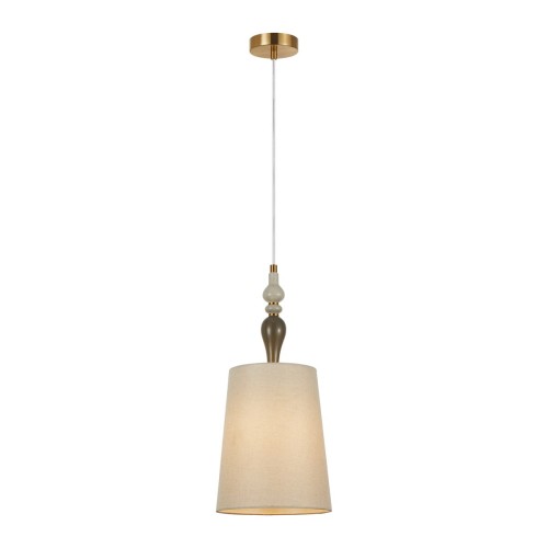 Moren D22 lampa wisząca 1xE27 brąz antyczny PND-84678D-AB