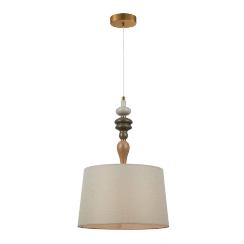 Moren D34 lampa wisząca 1xE27 brąz antyczny PND-84678A-AB