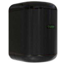Podajnik do Ręczników w Roli Kolor Czarny ECO LUXE CP3010BL LOSDI
