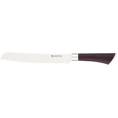 Nóż do chleba 20 cm kremowy