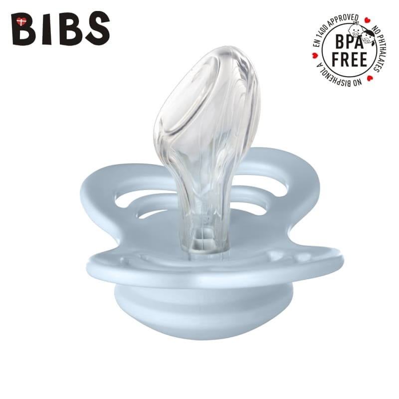 Bibs Couture Baby Blue M Smoczek Anatomiczny Silikonowy