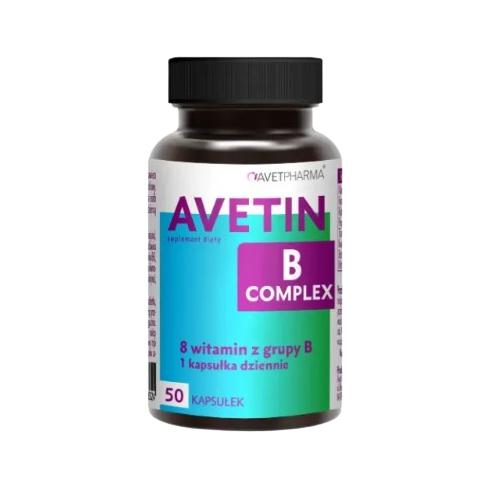 AVET PHARMA Avetin B Complex, 50kaps.