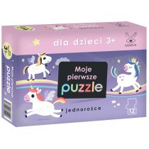 Dla Dzieci 3+. Moje pierwsze. Puzzle. Jednorożce Kangur