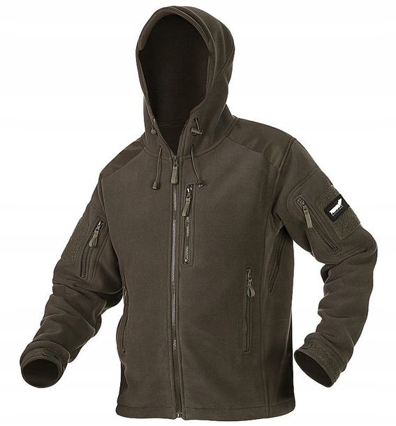 Texar Husky Bluza Polarowa z kapturem 360g Olive