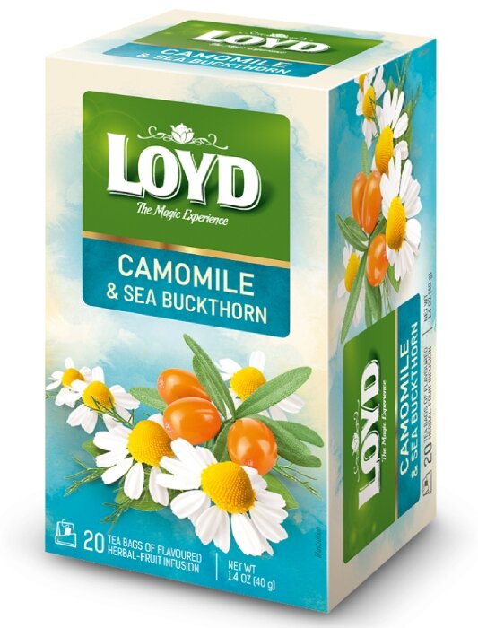 Herbatka LOYD Rumianek z Rokitnikiem 20 torebek