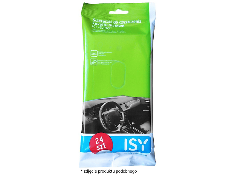 Ściereczki do czyszczenia szyb samochodowych ISY ICL-6175