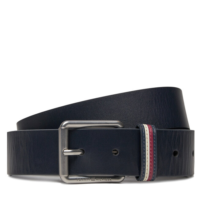 Pasek Męski Tommy Hilfiger Casual Seasonal 3.5 AM0AM12168 Niebieski