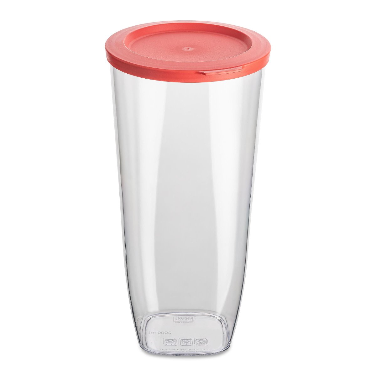 Pojemnik plastikowy na żywność sypką CONNECT, hermetyczny, 2000 ml, KOZIOL