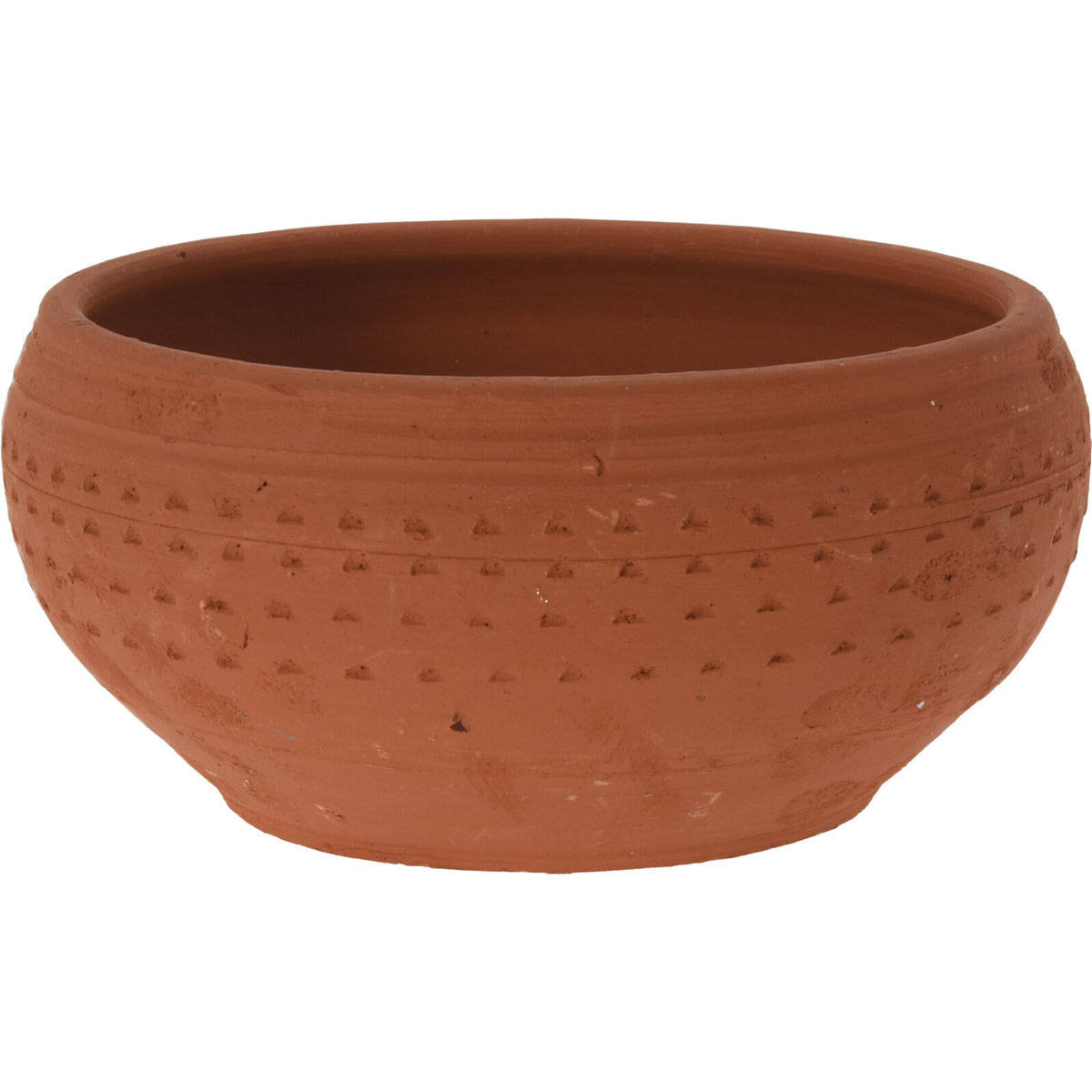 Okrągła donica ogrodowa, ceramiczna