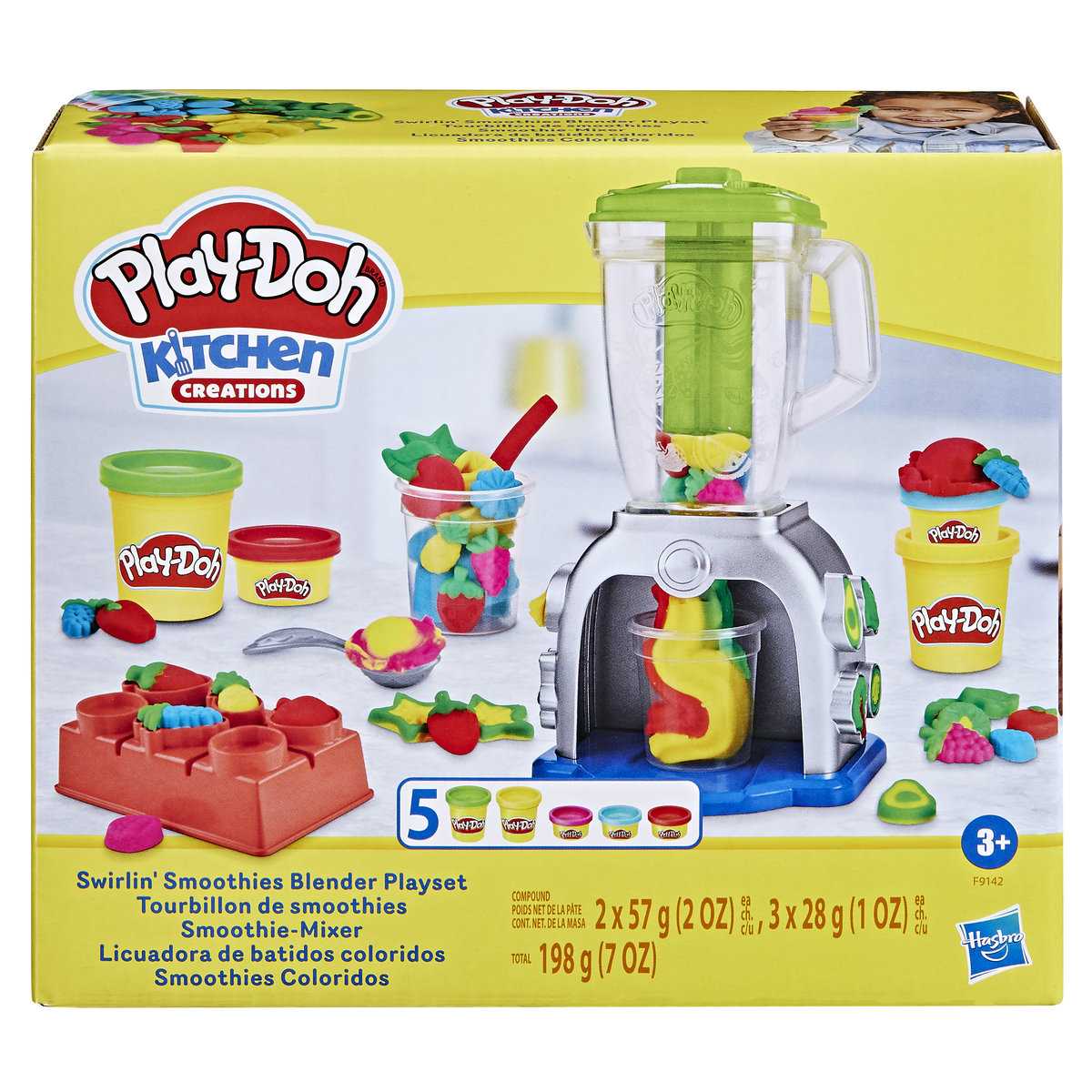 Play Doh, Zestaw Swirlin Smoothies Blender