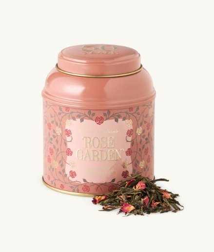 Søstrene Grene - zielona herbataz odrobiną róży i granatu 70 g