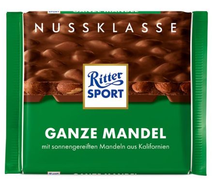 Ritter Sport- Ganze Mandel czekolada z Migdałami 100g