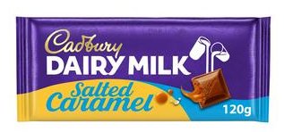 Cadbury Dairy Milk Salted Caramel 120g