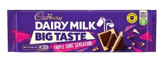 Cadbury-Dairy Milk Big Taste triple Choc Sensation 300g