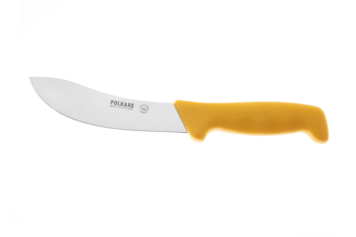 Polkars nóż masarski  nr. 21 żółty (15cm)