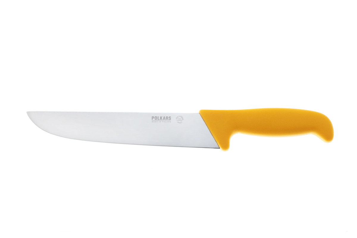 Polkars nóż masarski  nr. 33 żółty (21cm)