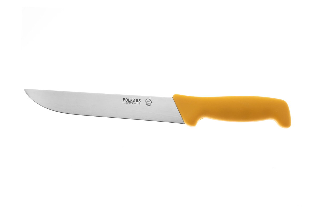 Polkars nóż masarski  nr. 05 żółty (17,5cm)