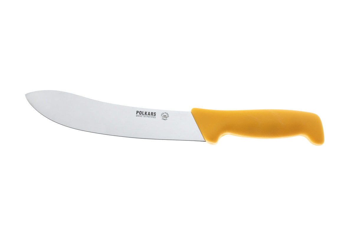 Polkars nóż masarski  nr. 07 żółty (17,5cm)