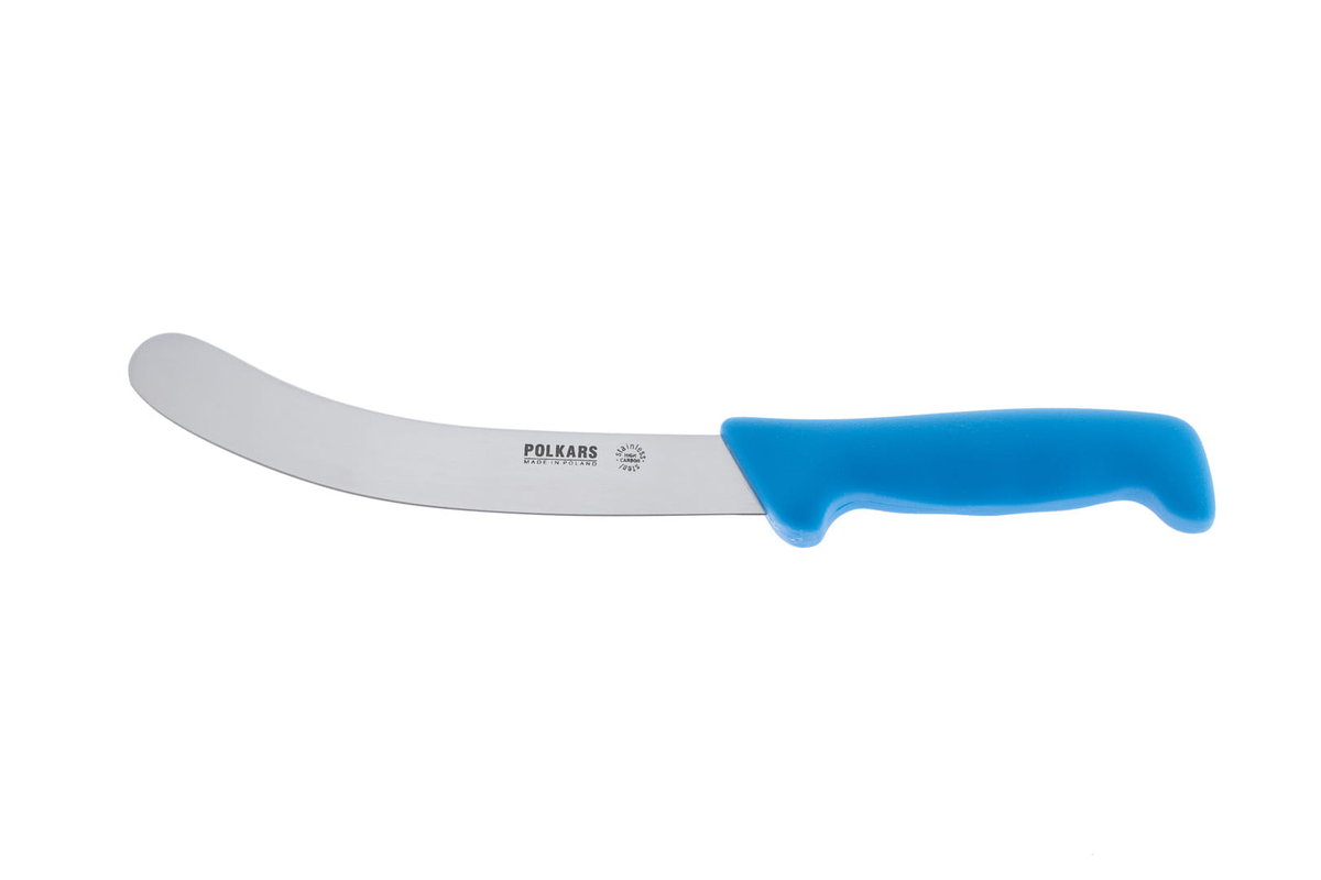 Polkars nóż masarski  nr  08 niebieski (17,5cm)