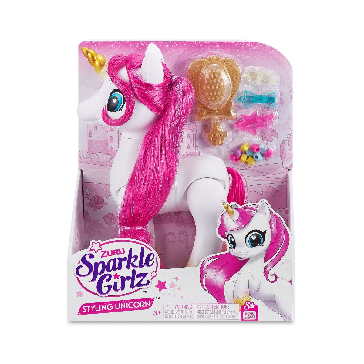 Zuru Sparkle Girlz Figurka Stylizacja Błyszczącego Jednorożca