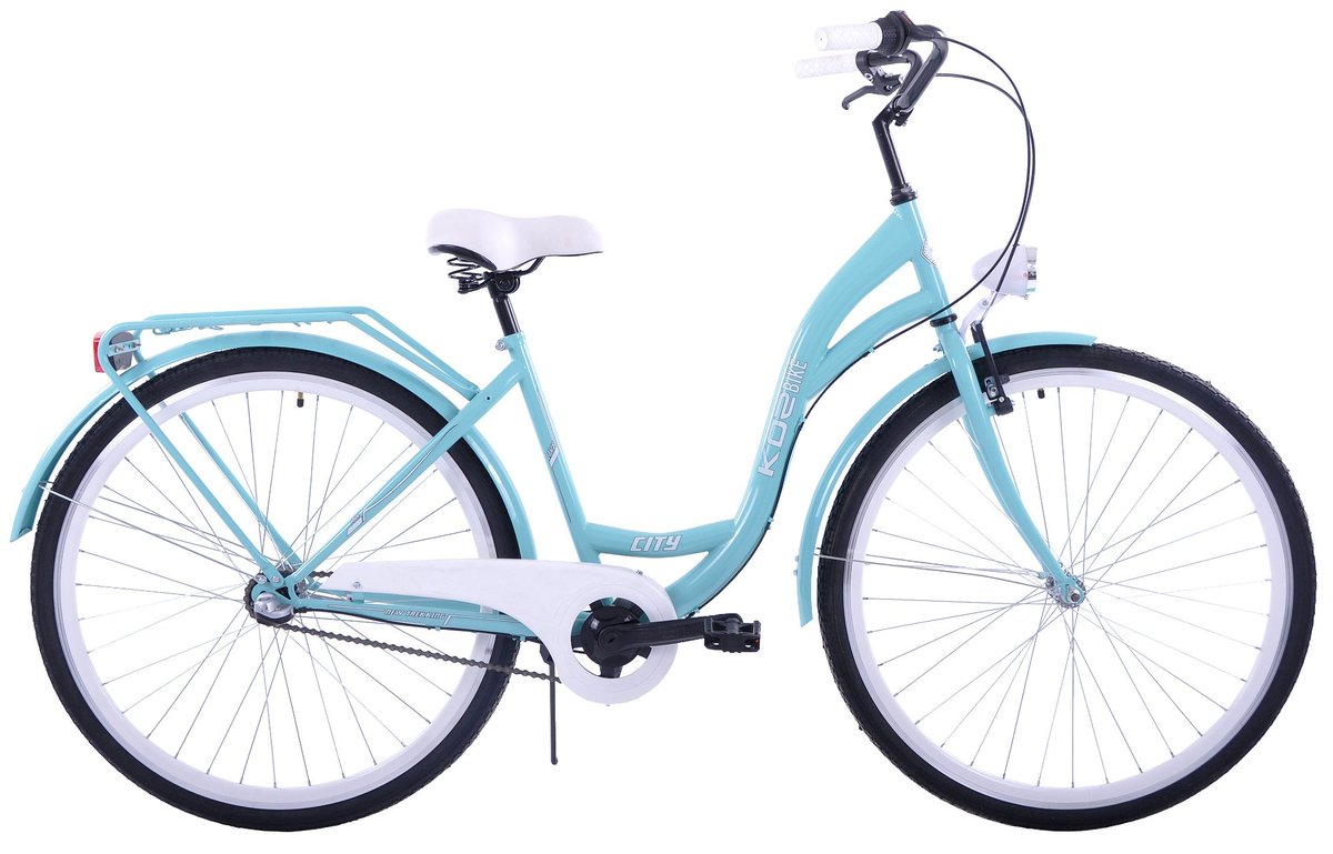 Rower miejski 28 damski Kozbike (K18) morski 3 biegi