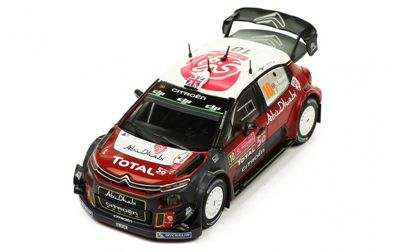 Ixo Models Citroen C3 Wrc #10 K. Meeke- P. Nagle  1:43 Ram675