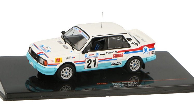 Ixo Models Skoda 130 Lr No.21 Rallye Acropolis L. 1:43 Rac287