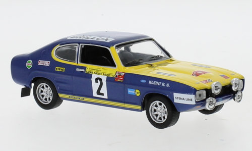Ixo Models Ford Capri #2 Sachs Rally Baltic 1972  1:43 Rac308