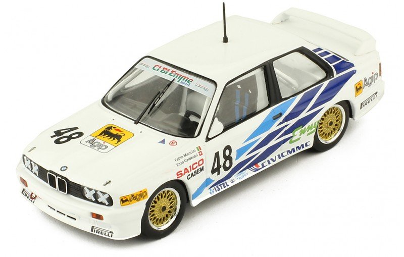 Ixo Models Bmw M3 (E30) No.48 Cibiemme Wtcc J.cal 1:43 Gtm130