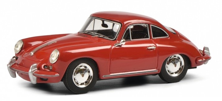 Schuco Porsche 356 Sc Coupe 1961 Red 1:43 450879400
