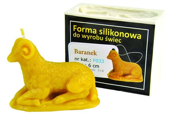 Silikonowa forma na świece 