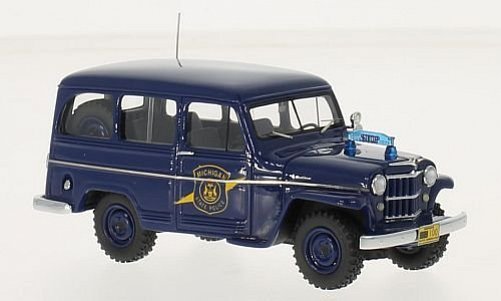 Neo Models Jeep Willys Station Wagon Michigan Stat 1:43 49538