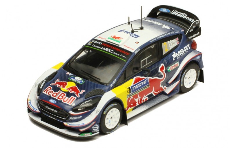 Ixo Models Ford Fiesta Wrc #2 7Th Rallye Finland  1:43 Ram685