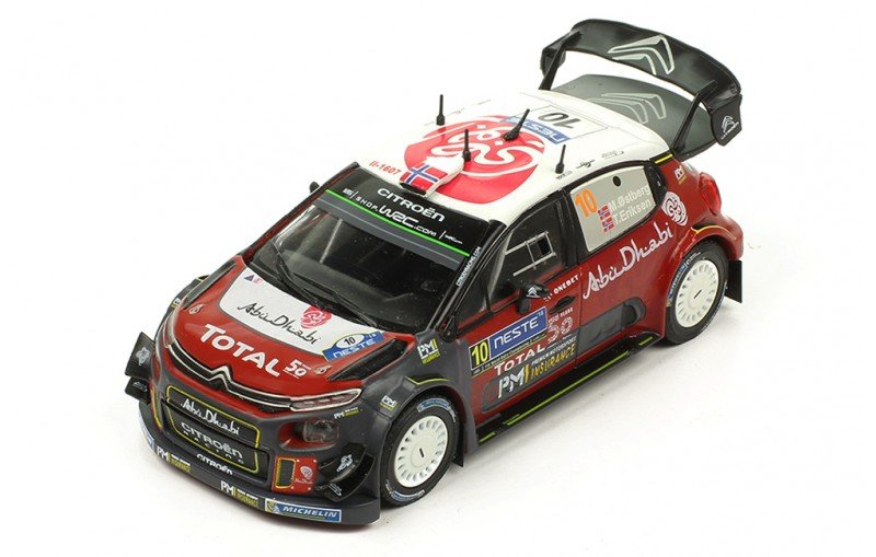 Ixo Models Citroen C3 Wrc #10 M. Ostberg  T. Er S 1:43 Ram679