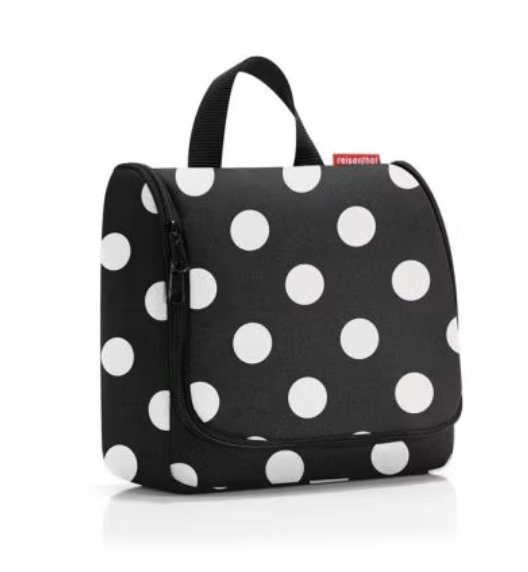Kosmetyczka podróżna Toiletbag Dots White Reisenthel