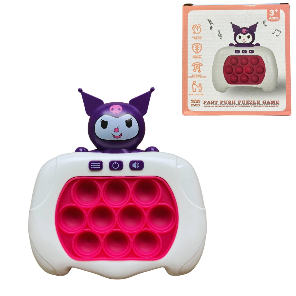 Gra Zręcznościowa Pop It Gra Elektroniczna Konsola Diabełek