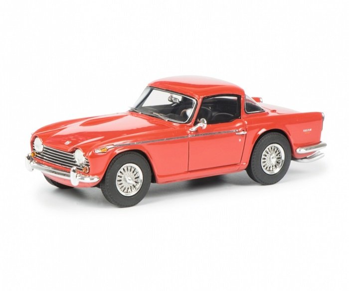 Schuco Triumph Tr5 With Closed Surrey Top  1:43 450887300