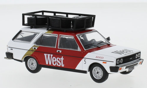 Ixo Models Fiat 131 Panorama Rallye Assistance Tr 1:43 Rac306