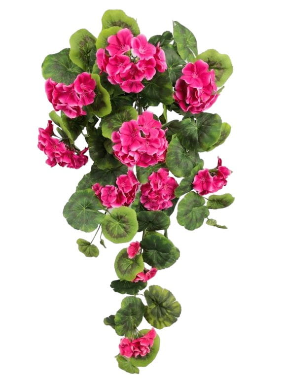 PELARGONIA sztuczna zwisająca (2295.3) różowa